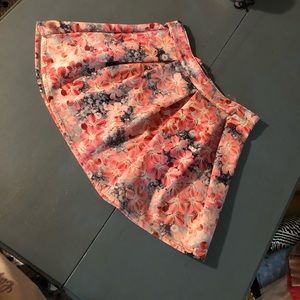 Floral skater skirt